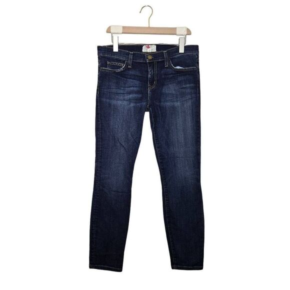 Current Elliott The Stiletto Skinny Jeans Size 28 Cropped Ankle Light Wash - Picture 1 of 7